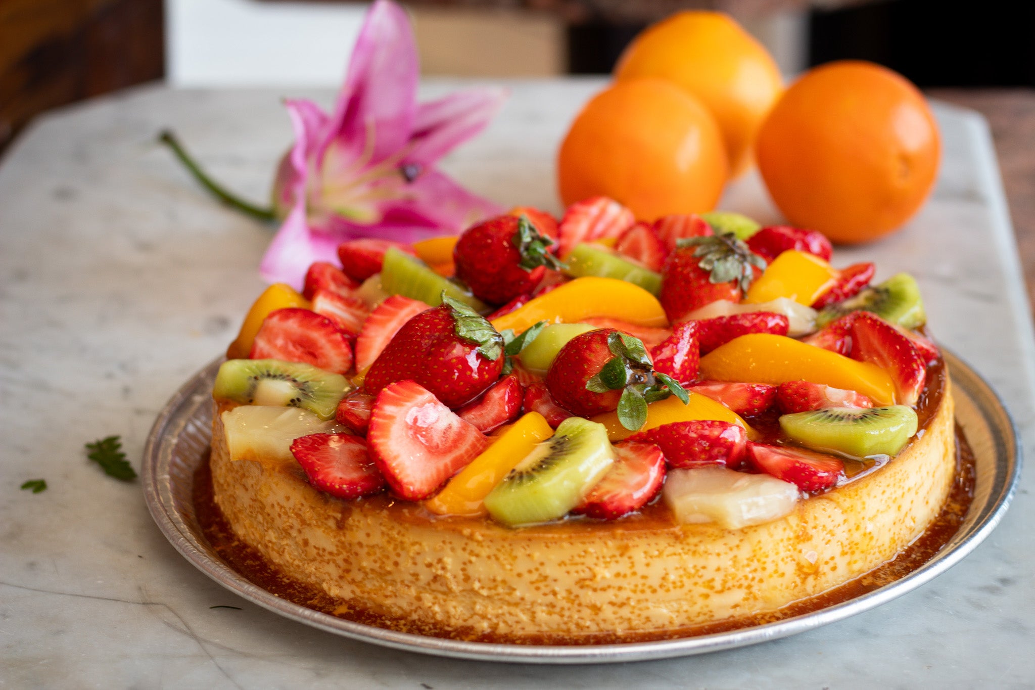 Flan 10"