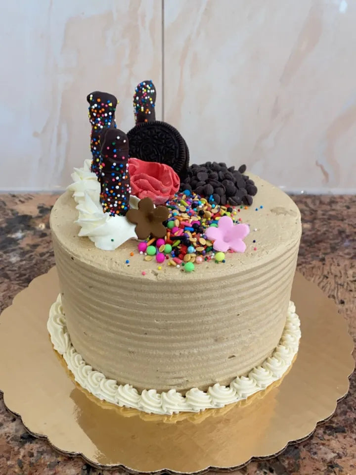 Chocolate mocha cake 8"