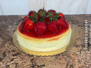 Strawberry cheesecake 10"